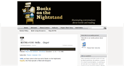 Desktop Screenshot of booksonthenightstand.com